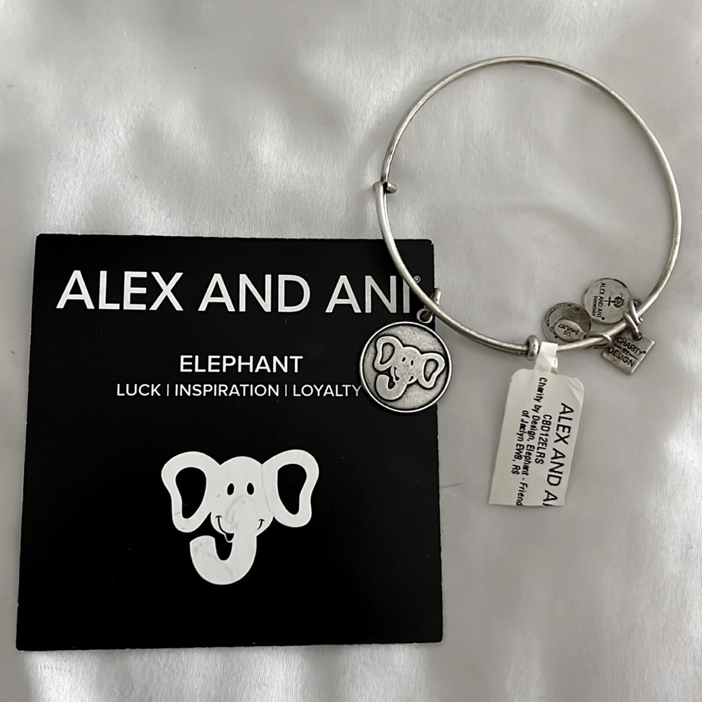 Alex and Ani elephant bracelet!